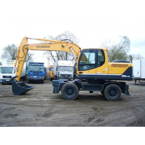 Экскаватор hyundai r180w 9s